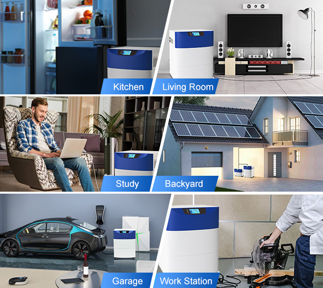 application of solar storage generator