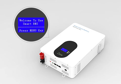 With LCD display, can show various parameters of battery operation.